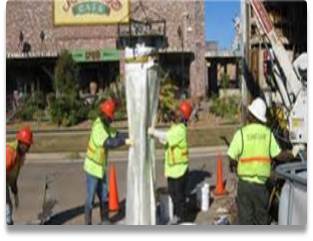 Installation of Manhole Liner